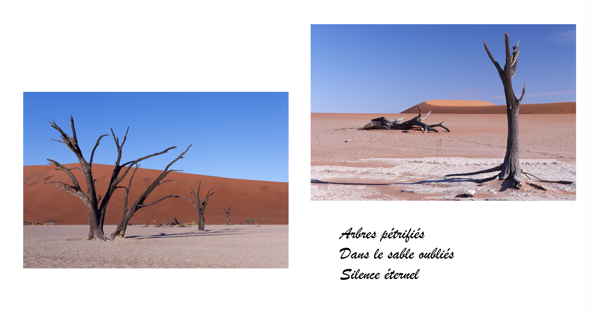 Haïkus et photographies : Sossuvlei Namibie