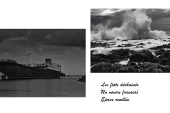 Haïkus et photographie :  L'épave