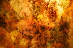 Photographie de la série transparences : Soleil rouge