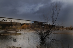 Le hangar délaissé de la SOFBA